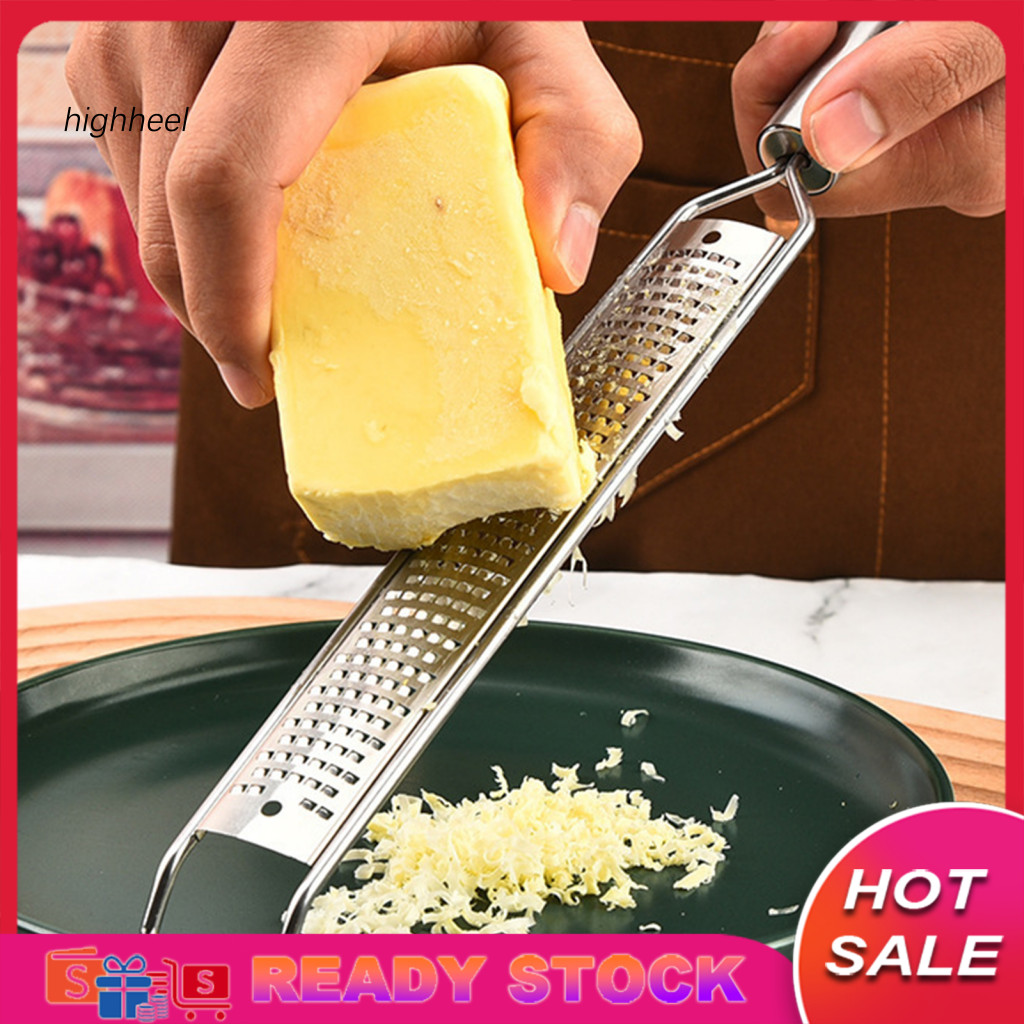 [สต๊อกพร้อม]เครื่องขูด Zester ที่ขูด Zester พร้อมที่จับ ที่ขูดชีส Zester เครื่องปอกส้มสแตนเลส ที่จับ