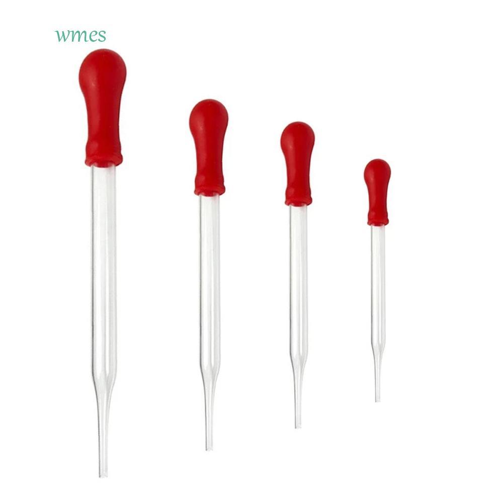 WMES1ZA แก้ว Dropper ปลอดสารพิษเคมี 9 ซม./10 ซม./12 ซม./15 ซม./20 ซม.Frameless Lab อุปกรณ์การทดลองยา