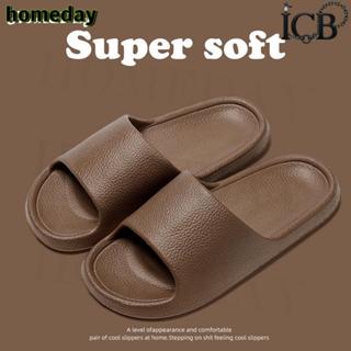 6 สี รองเท้าแตะ EVA กันลื่น เหมาะกับใส่ในบ้าน และห้องน้ํา แฟ…