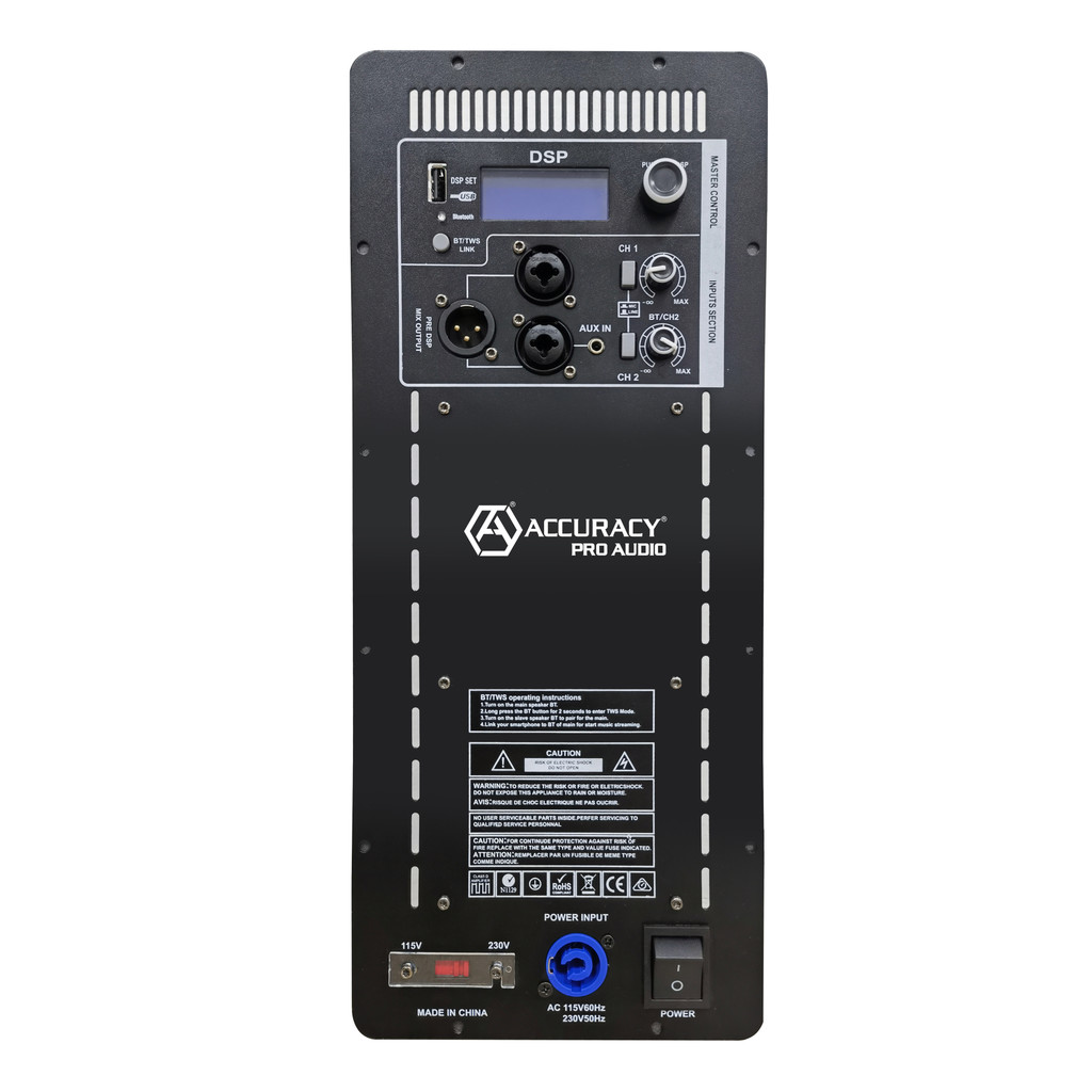 100% ใหม่ ยี่ห้อใหม่ความแม่นยํา Pro Audio D3-7.5K 4800W Class D D D D D D D DSP โมดูลดิจิตอล Active 