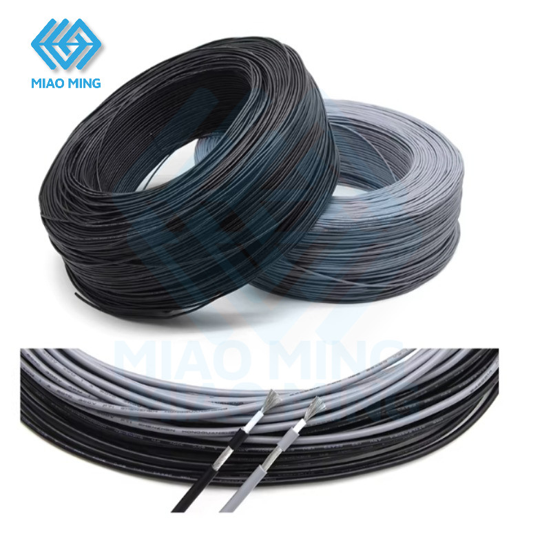 UL1185 MIAO MING 1 เมตร Single Core Shielded สายไฟเสียงสัญญาณลวด 10awg-26awg