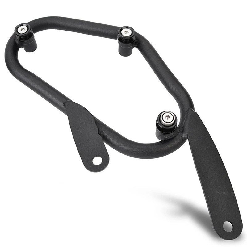 รถจักรยานยนต์ด้านข้างกระเป๋าผู้ถือชั้นวางกระเป๋าบาร์ Rack Saddlebag สนับสนุนวงเล็บสําหรับฮอนด้า CL25