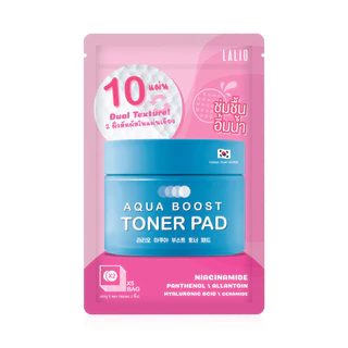 Lalio Aqua Boost Toner Pad 35g ลาลิโอ โทนเนอร์แพด.
