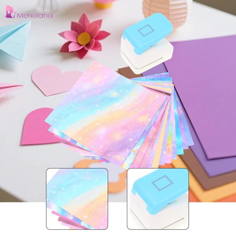 [Menolana] ไปรษณีย์แสตมป์ Punch Shape Paper Craft Hole Punch Crafting Supplies Hole Puncher