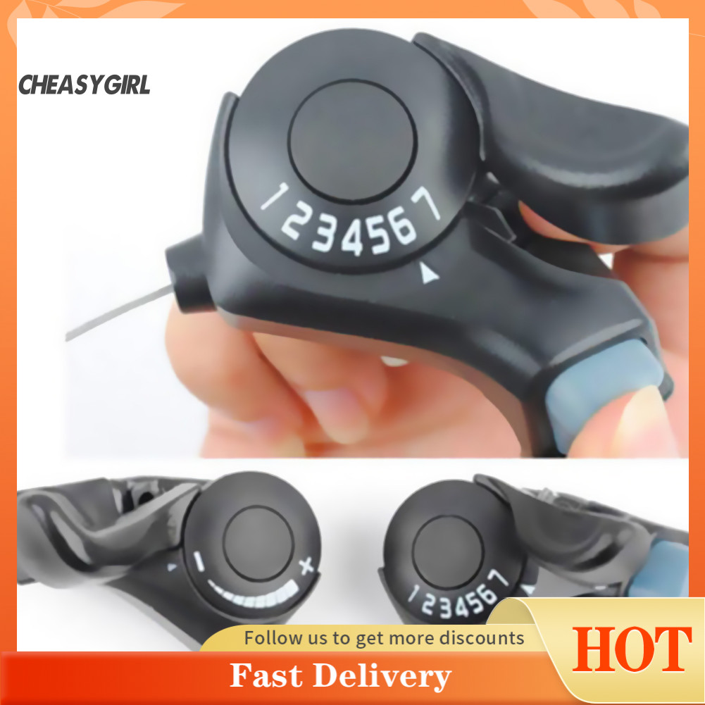 Che จักรยานเสือภูเขาจักรยาน Thumb Gear Shifter 3x7 Speed Shifter Lever ชุดสําหรับ S=himano