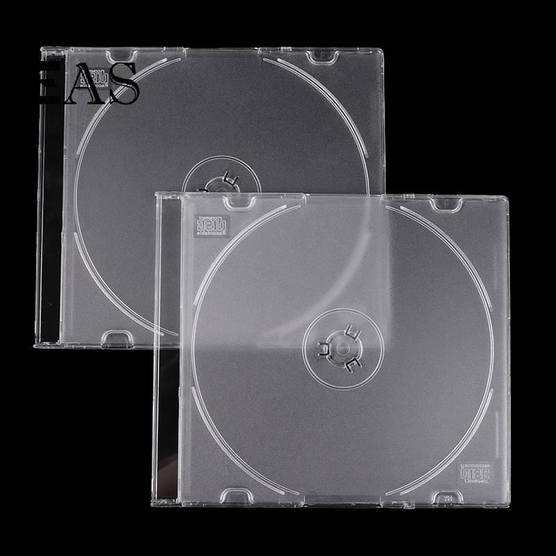 [EA] CD Storage Case Transparent Stand ที่วางอะคริลิคสําหรับ CDs DVD Storage Holder โปร่งใส TH