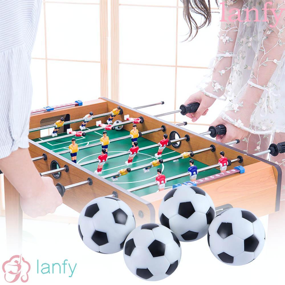 LANFY Football Black&White 4pcs Foot Balls Student Replacement Balls
