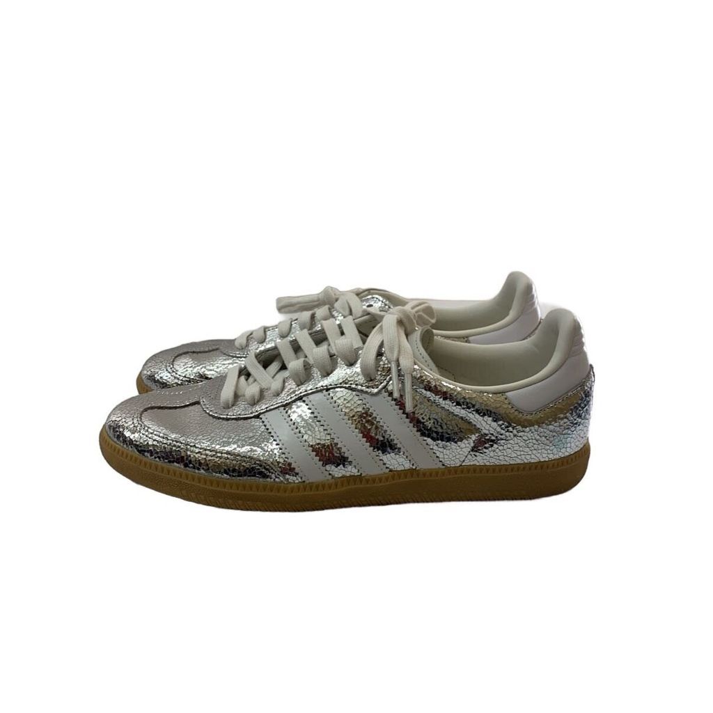 Adidas low-cut sneakers Samba OG_samba 26.5cm Silver JR0035 Direct from Japan Secondhand