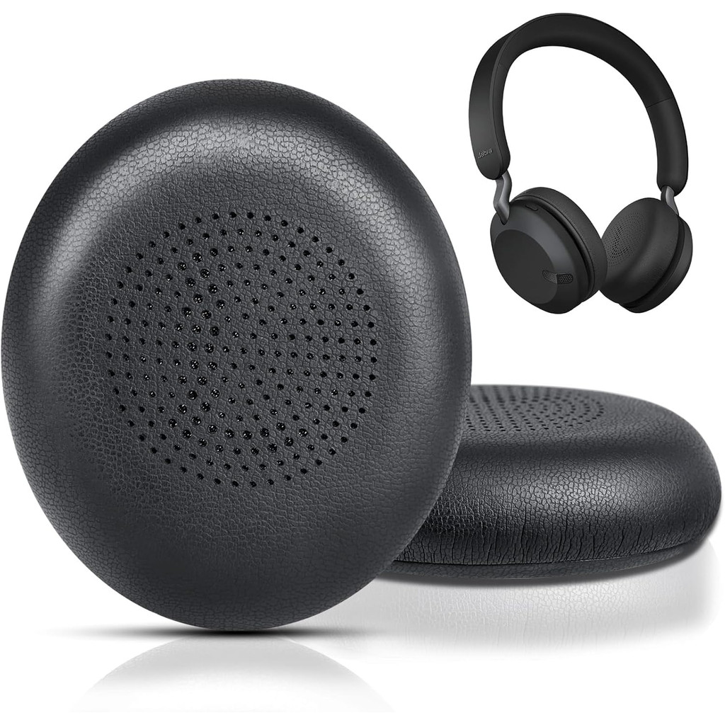 แผ่นรองหูฟังสําหรับ Jabra Evolve2 65 (Evolve 2 65MS 65UC MS UC)/Evolve2 40 (40UC 40MS USB)/Elite 45h