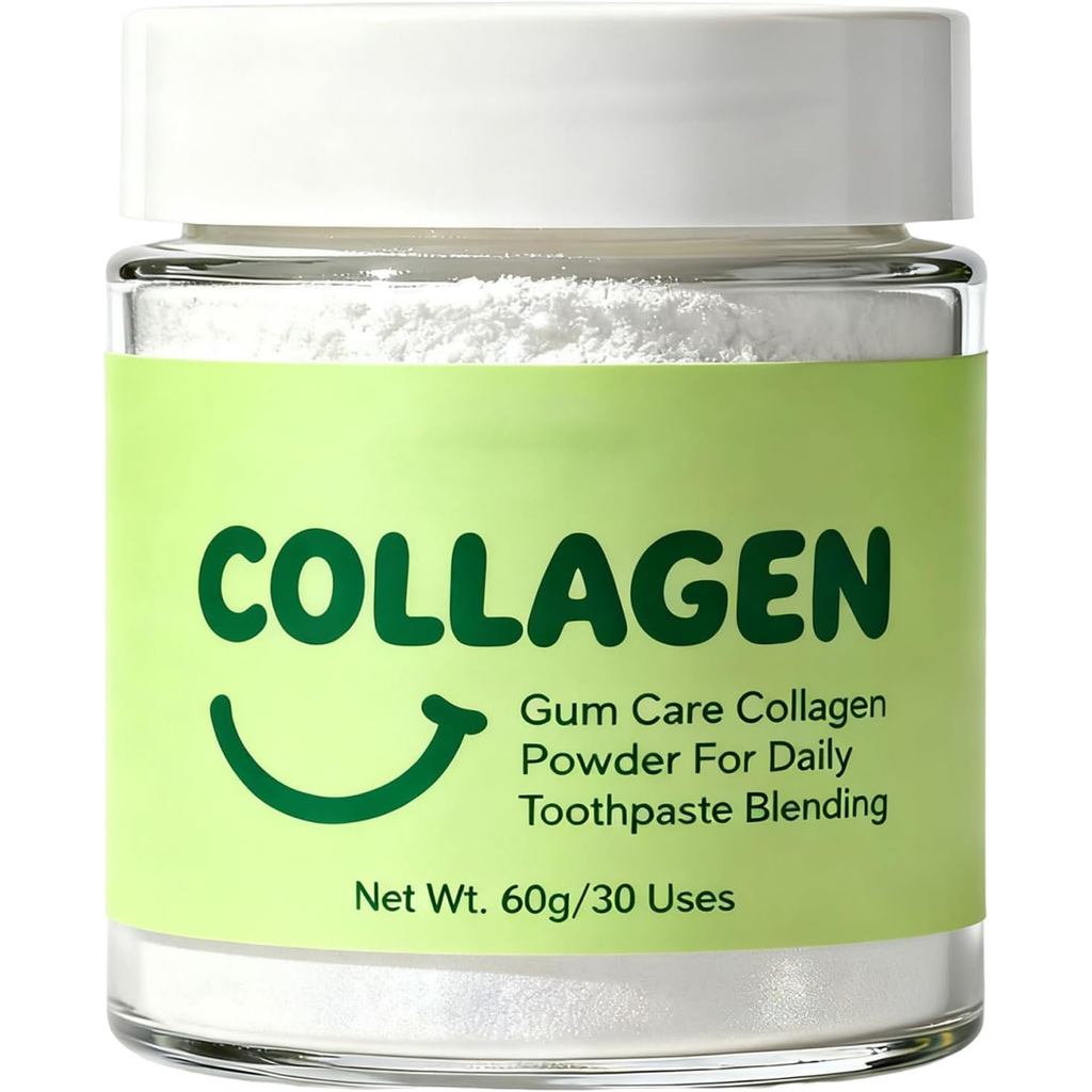 ผงฟันคอลลาเจน ผงคอลลาเจนสําหรับฟันและเหงือก Smile Strengthening Daily Gumline Support สําหรับเหงือกแ