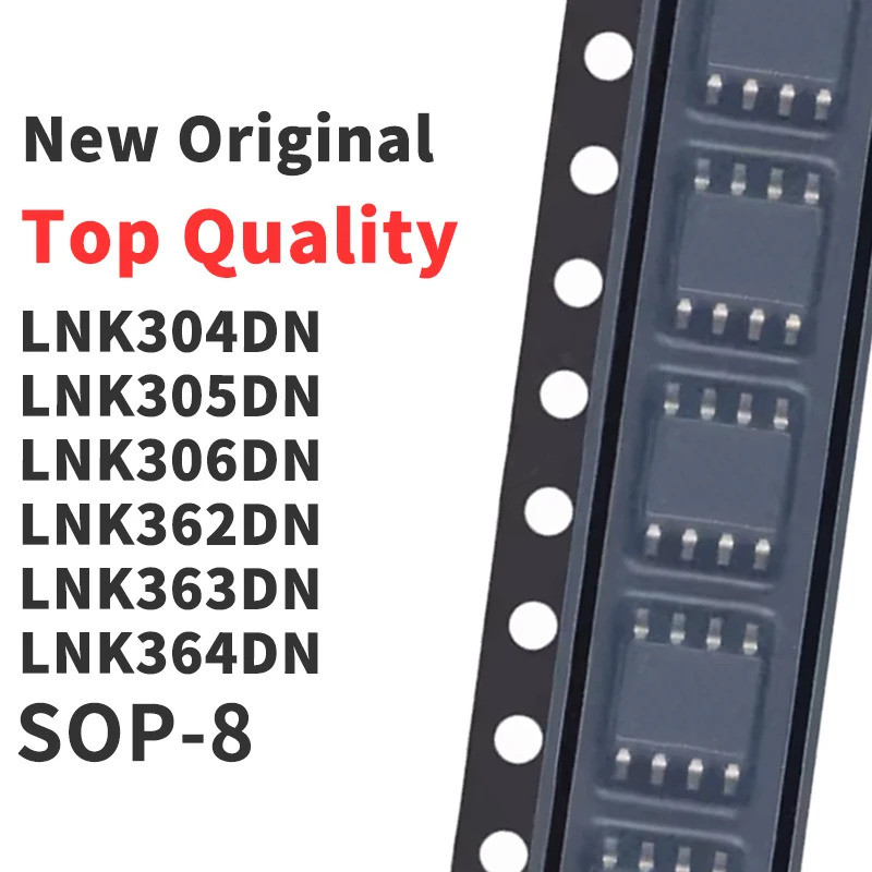 5 ชิ้น LNK304DN LNK305DN LNK306DN LNK362DN LNK363DN LNK364DN -TL SOP-8 ชิป ic