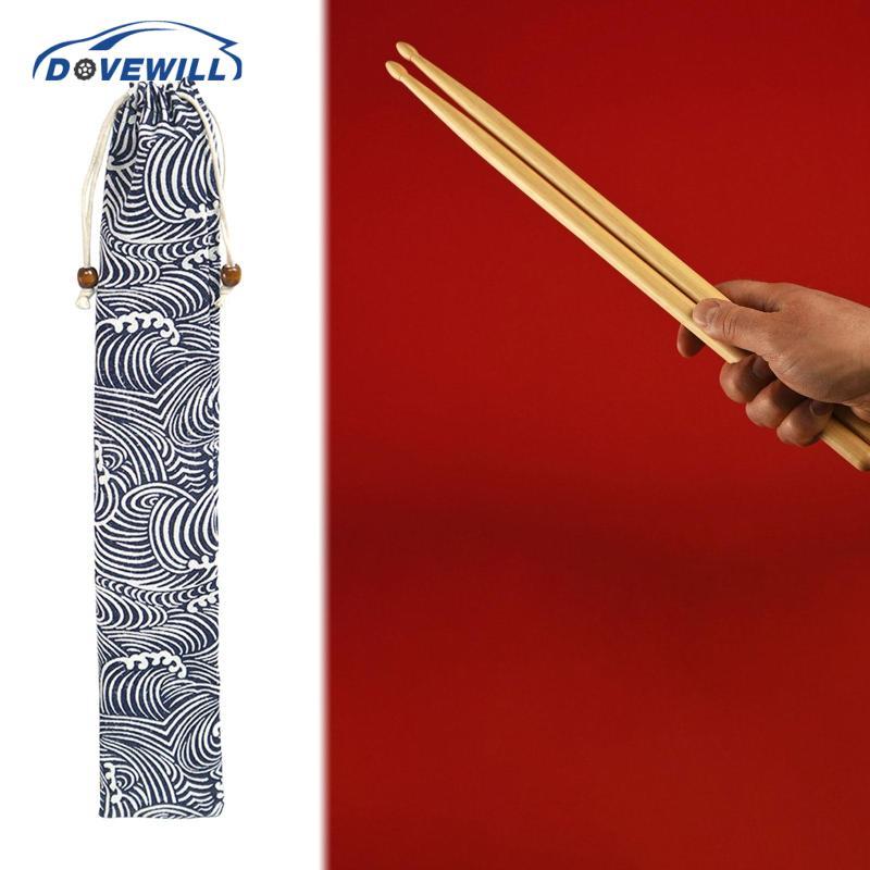 [Dovewill] Drum Stick Bag เครื่องดนตรีกระทบพร้อมที่จับ Drumstick Storage Case สําหรับเครื่องกระทบ St