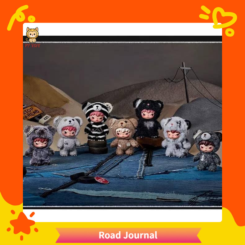 [ของเล่นซะเลย] พร้อมสต็อก HIRONO Ono Road Journal Road Journal Series จี้ตุ๊กตามือสํานักงานตุ๊กตา Mystery Box สินค้าใหม่อินเทรนด์เล่น Healing Hand-made Desktop Decorative Mystery Box Gift Toy Doll Art Design Crafts Collection (Basic ยืนยันสไตล์)