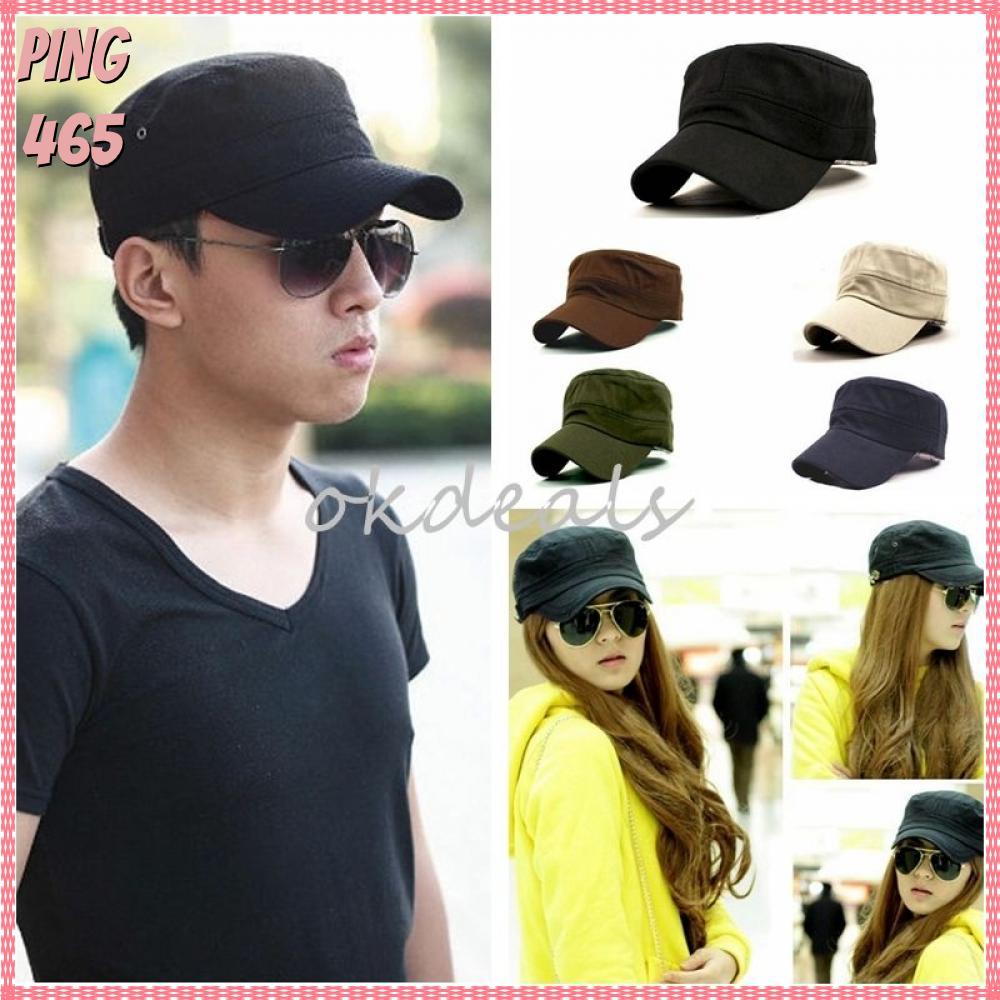 PINGD Plain Cap Cadet Patrol Cotton