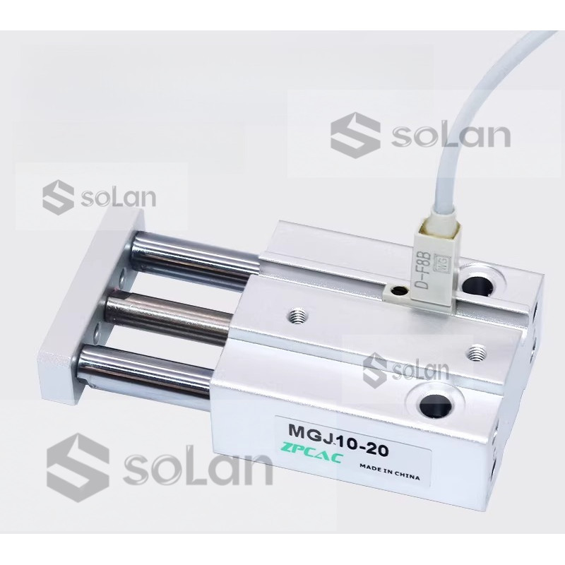 สามก้านจิ๋ว MGJ6-5-10-15-20 MGJ10-5-10-15-20 กระบอกสามแกน TCM6-5-10-15-20-S TCM10-5-10-15-20-S