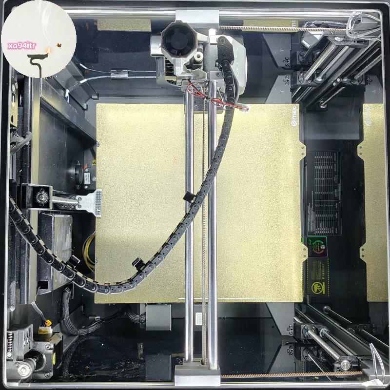 XOITR สําหรับ Creality K1 K1max เปิดลากสะพานประเภท 6x10 มม.สาย Carrier พร้อม Printparts สําหรับ K1 K