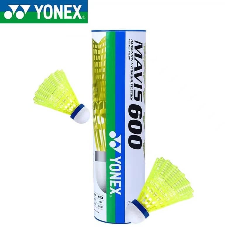ลูกขนไก่พลาสติก Yonex 600 500 350 300 2000 YONEX MAVIS การเลือกพลาสติกคุณภาพสูง