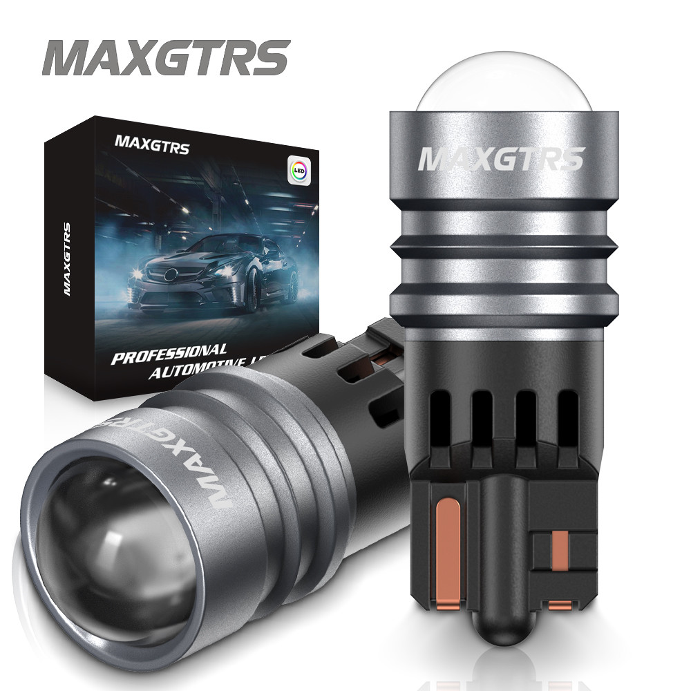MAXGTRS 2 ชิ้น W5W XBD 2 SMD รถ T10 LED 194 168 Wedge หลอดไฟเปลี่ยน Reverse Instrument แผงหลอดไฟสีขาวสําหรับไฟ Clearance