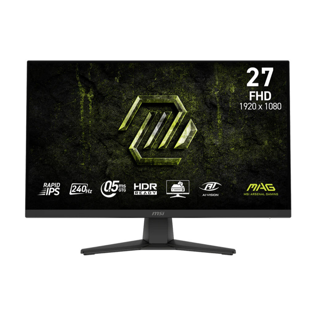 MSI IPS 27" MAG 272F X24 FHD 240Hz Gaming Monitor
