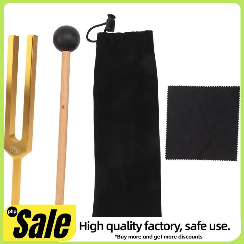 ส้อมจูน 528 Hz ส้อมจูนสีทอง 528 Hz สําหรับ Healing เครื่องดนตรี การทําสมาธิ ผ่อนคลายบ่อทํา