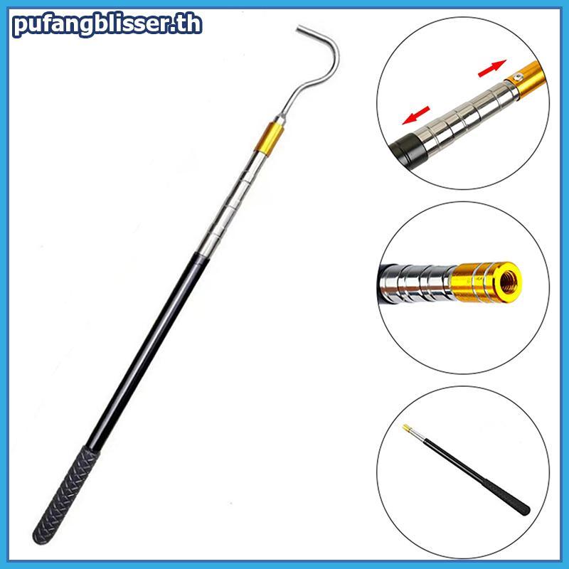 PUSER Scalable Snake Hook Reptile Catcher Sti Pole,Snake Handling ชุดเครื่องมือสําหรับ Rattlesnakes 