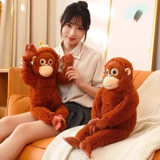 ตุ๊กตากอริลล่า ตุ๊กตาลิง Punchi-kun ตุ๊กตาขนฟู นุ่มน่ารัก ความยืดหยุ่นที่ดี ของขวัญวันเกิด