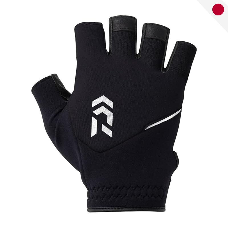 DAIWA Cold Weather Light Grip Gloves with Five Finger Cut - DG-6325W