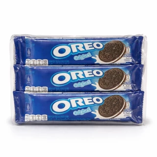 [1แพ็ค12ห่อ] Oreo โอรีโอ้ คุกกี้แซนวิช รสช็อกโอแลตสอดไส้ ขนาด 315กรัม