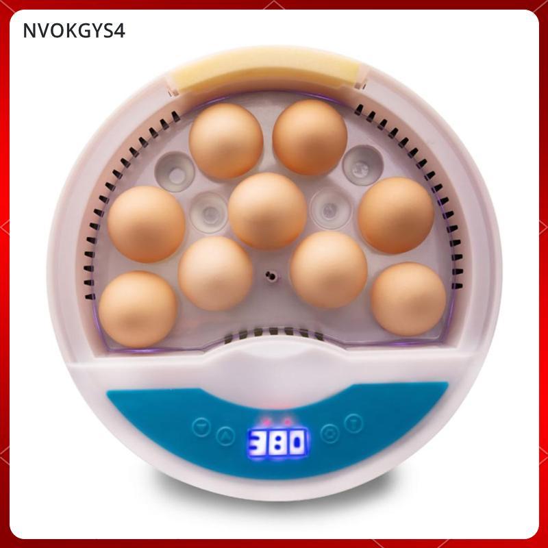 [nvokgys4] นกเป็ดไก่ 9Eggs Hatching Incubator Hatcher สําหรับฟาร์มนกไก่