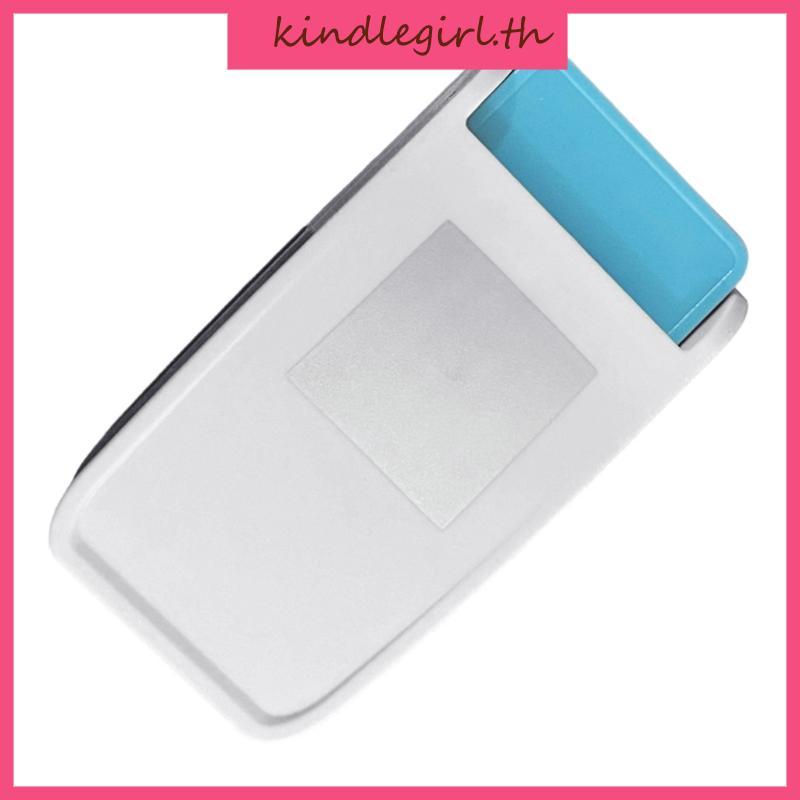 KING Square Hole Puncher คู่มือลายนูนกระดาษเครื่องมือสําหรับหัตถกรรมการ์ดทํา
