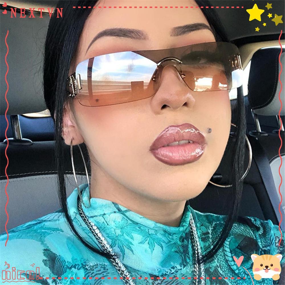 RUTHNISSI Y2K แว่นกันแดด 2000S Fashion Retro Men Shades