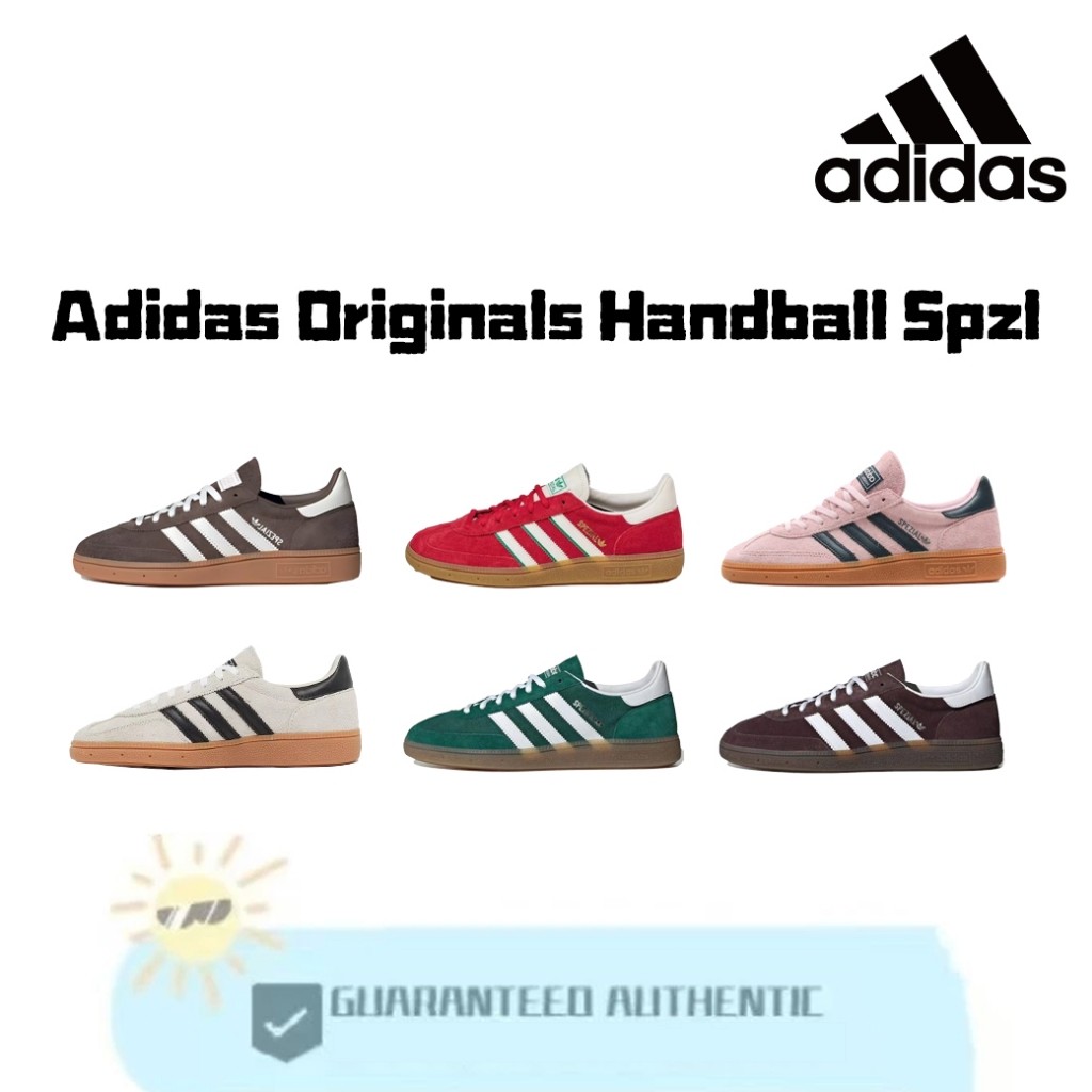 Adidas Originals Handball Spzl รองเท้าแคชชวล [รหัส: IF6490/IF9531/IF6561/IF6562/IF8913/IF8914]