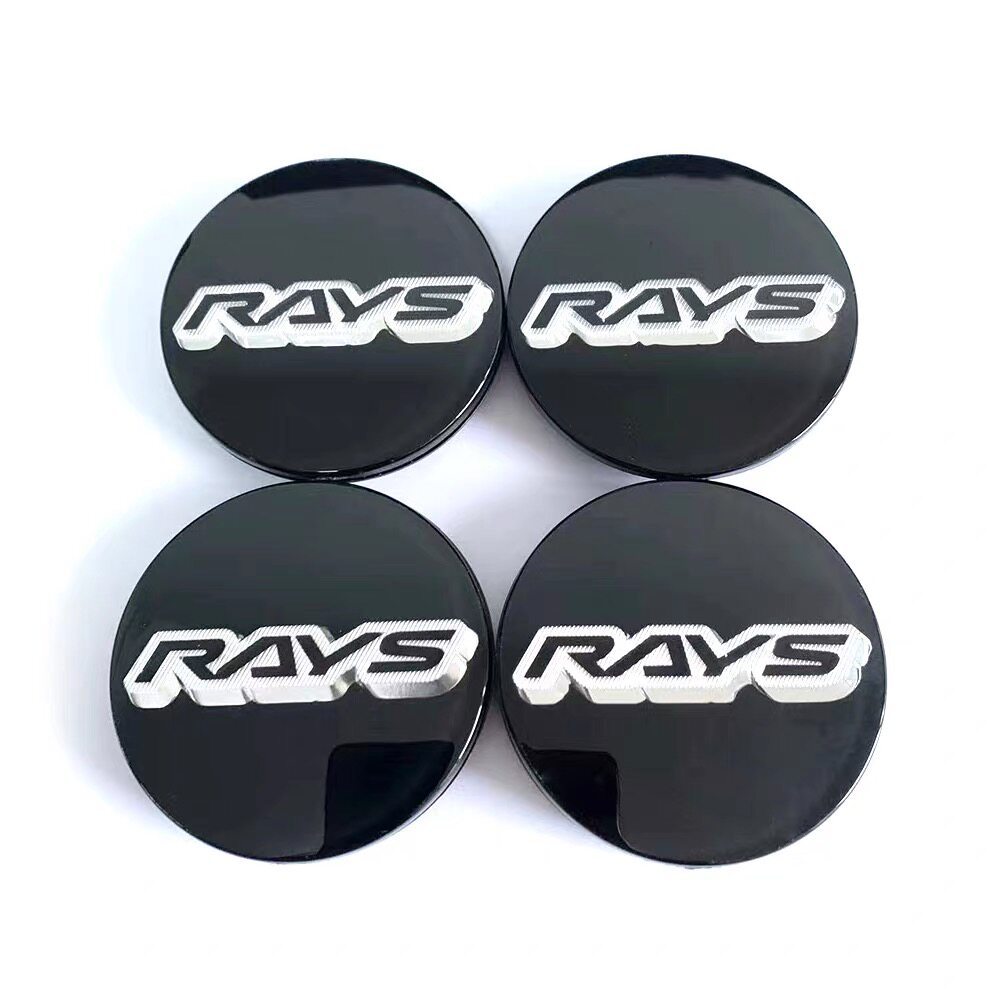 Rays อะคริลิค Hub Cap คุณภาพสูง G025 G16 57G GT090 66 มม. เส้นผ่านศูนย์กลางภายนอก 57 มม. เส้นผ่านศูน