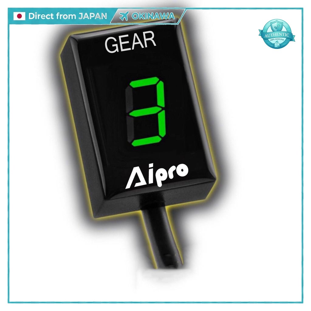 AIpro APK BX250A | 4 เกียร์อินดิเคเตอร์ ไฟแสดงเกียร์ Kawasaki Ninja 250SL Z250SL ZX-12R LED ญี่ปุ่น 