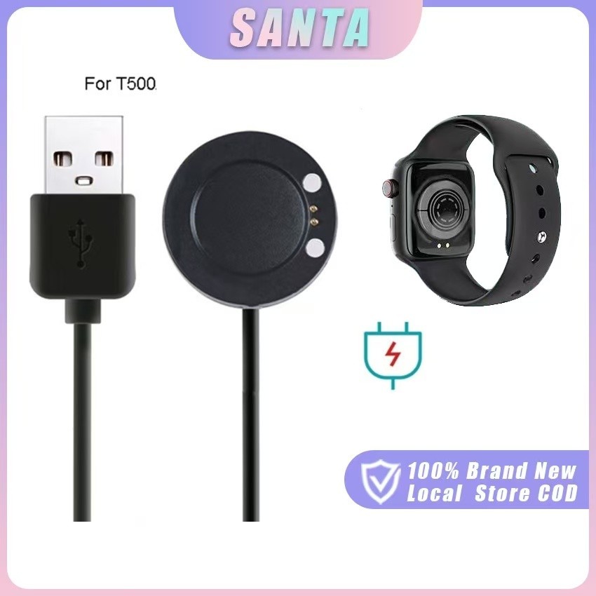 hiwatch pro Magnetic Power Adapter SmartWatch Charger For T500/ i7 Pro Max/ T500 + Max/ X6/ X7 Watch