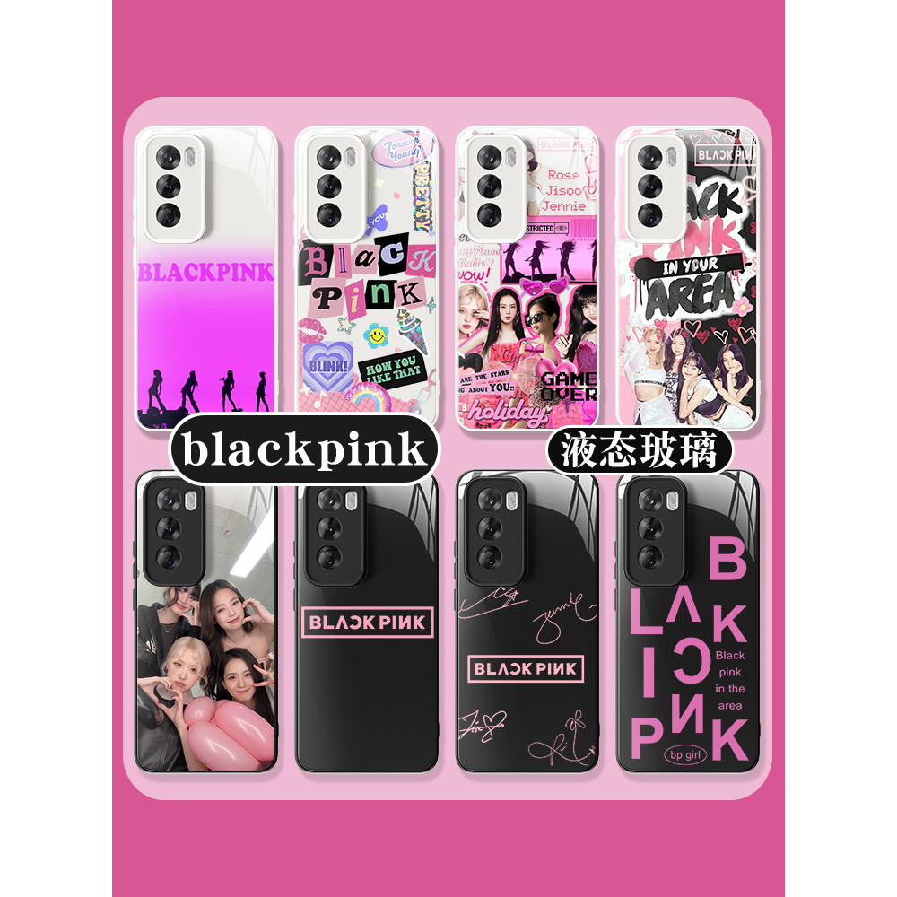 iqoo 13 case เคส iqoo z9x 5g สีดํา blackpink หญิงกลุ่ม vivos20 เคสโทรศัพท์ x200pro เหมาะสําหรับ iqoo