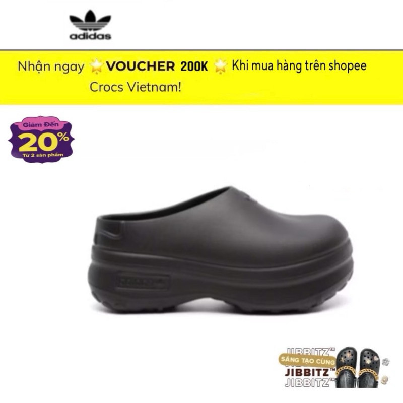 [] Adidas AdiFOM Stan Smith Mule Core สีดํา IE4626~ COOF