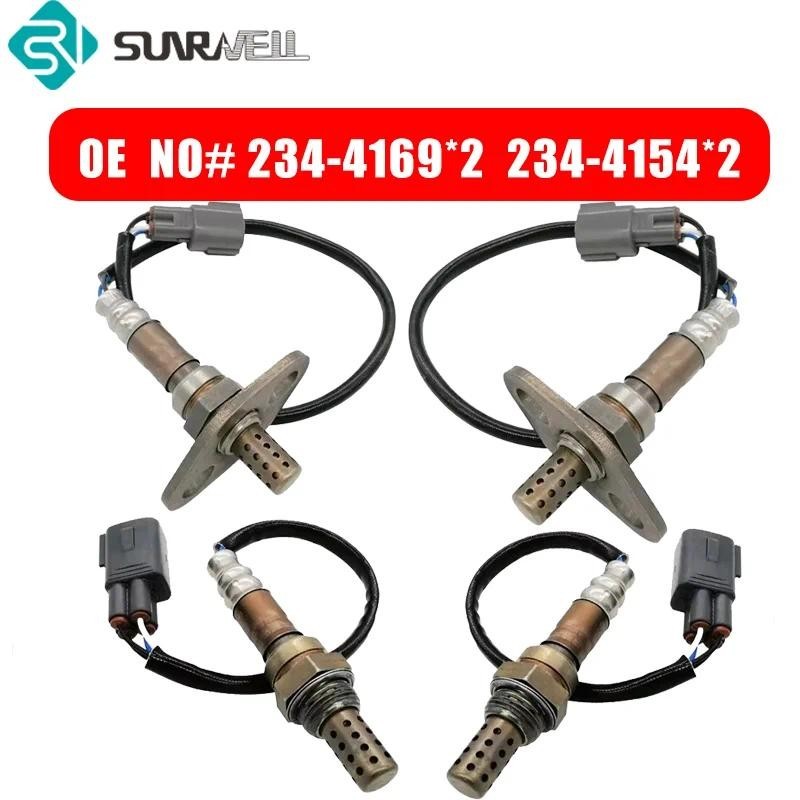 4pcs 234-4154 234-4169 เซนเซอร์ออกซิเจนสําหรับ Toyota Tundra 2000-2002 Land Cruiser Lexus LX470 1998