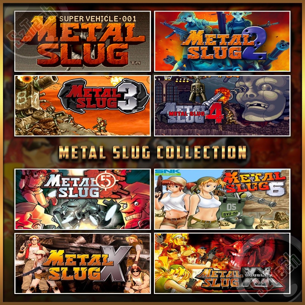 8 Metal Slug CollectionGame สําหรับ Pc/Laptop Digital Download 888MB sizeCheap & Fast Service 0318