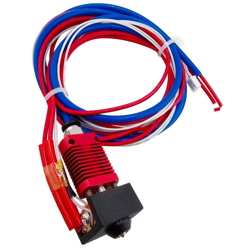 Ender 3 v2 Hotend อัพเกรด,ประกอบ Extruder MK8 HotEnd Kit 3D เครื่องพิมพ์ Hot end ชุด 24V 40W สําหรับ