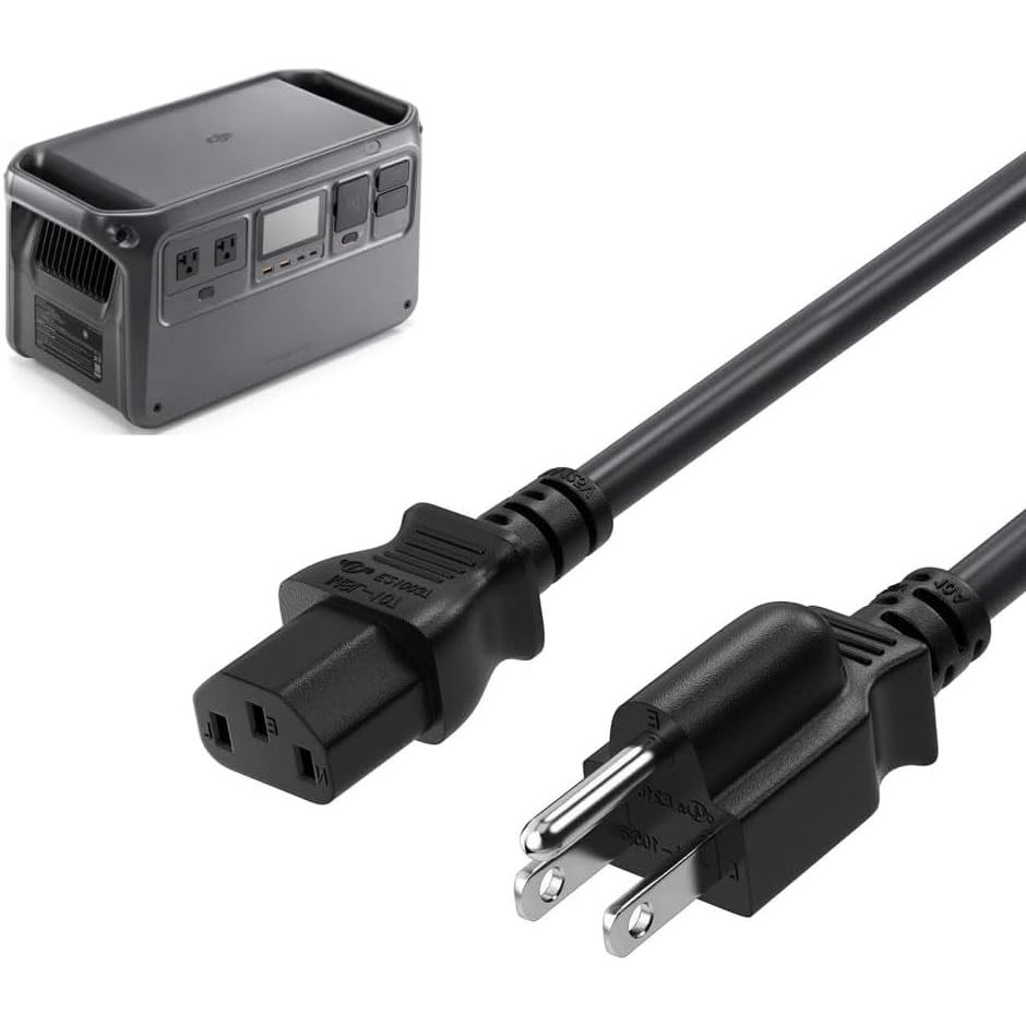 Power Station สายชาร์จสําหรับ EF EcoFlow Delta 2,Delta 2 Max,Delta pro สถานีไฟฟ้าแบบพกพาเครื่องกําเน