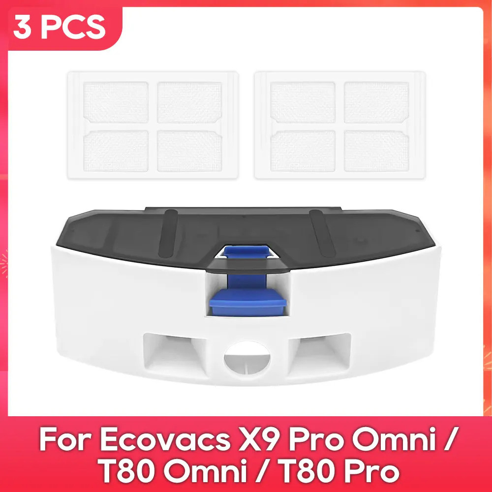 สําหรับ ( Ecovacs X9 Pro Omni / T80 Omni / T80 Pro ) กล่องน้ําสกปรกถังน้ําเสียกรอง Baffle อะไหล่อุปก