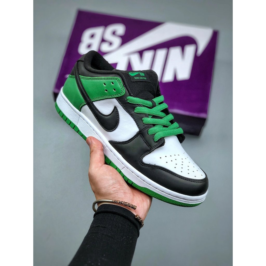 BQ6817-302 2021 Spring เพิ่มผลิตภัณฑ์ใหม่, Nike/Nike SB Dunk Low "Classic Green" Buckle Basket Serie