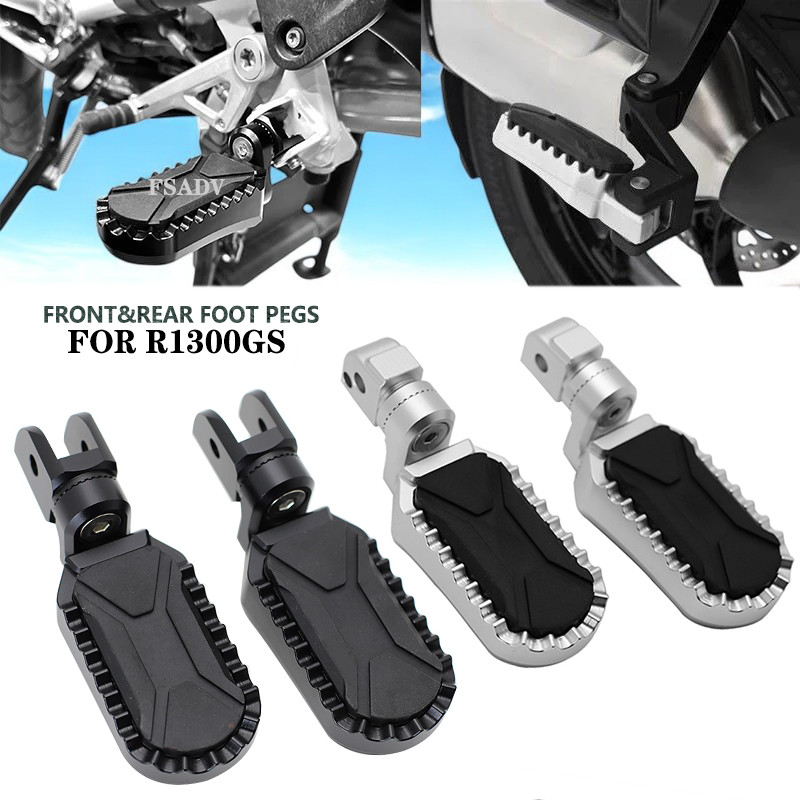 TC R1300GS Footpegs Driver Footrest Rider Foot Pegs For BMW R1300 GS R 1300 GS ADV 2023 2024 2025 r1