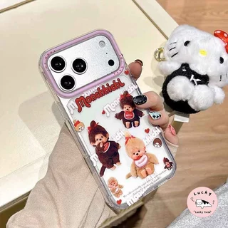 เคสใส Monchhichi หัวใจฮิต OPPO Reno 16F 15F 16 15 14 13 11 12 F19 9 Pro 8T 12F 11F 14F 15F 13F 10 9 5 12 5F A94 A94
