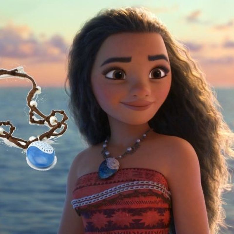 Ocean Romance MOANA MOANA MOANA สร้อยคอเดียวกัน Morphi Heart จี้ของขวัญสร้างสรรค์