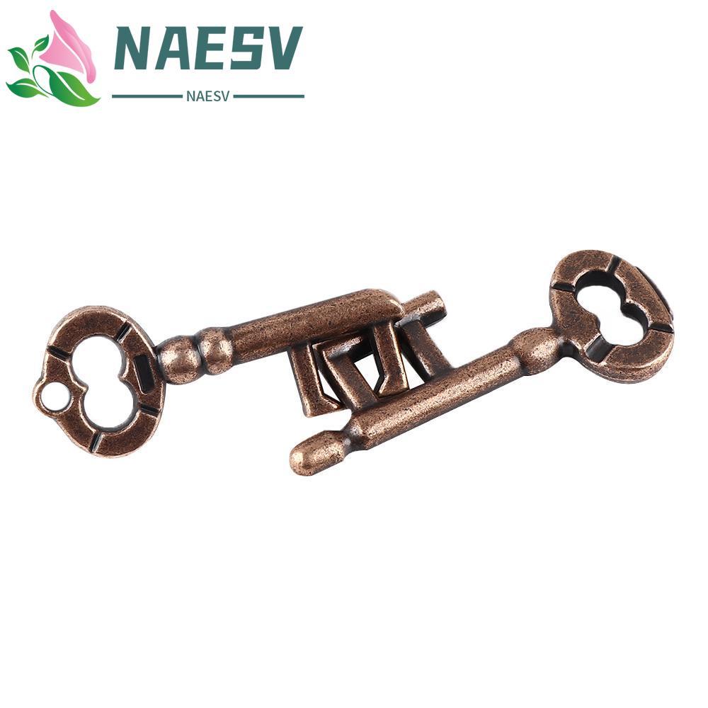 NAESV Puzzle Cast IQ Test Alloy ของเล่นอัจฉริยะ