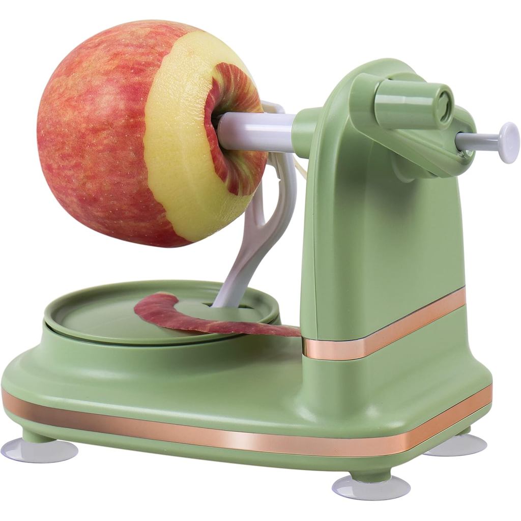 เครื่องปอก Apple พร้อมการเปลี่ยน 2 ใบมีด, เครื่องตัดและแกน Apple Pealer สําหรับ Home Kitchen Quick A