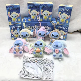 ของแท้พร้อมส่ง🔥กล่องสุ่ม Miniso ตัวการ์ตูนสติทช์ พวงกุญแจตุ๊กตา น่ารัก ของขวัญ