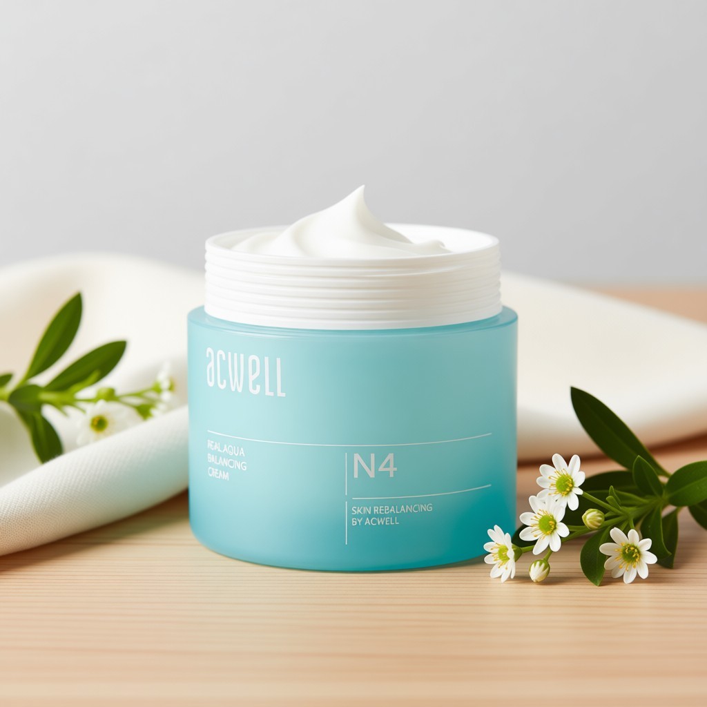 [acwell] Real Aqua Balancing Cream 50ml 1pc / Korean Moisturizer / สูตรเจล-ครีม / ของแท้ 100% by DFR